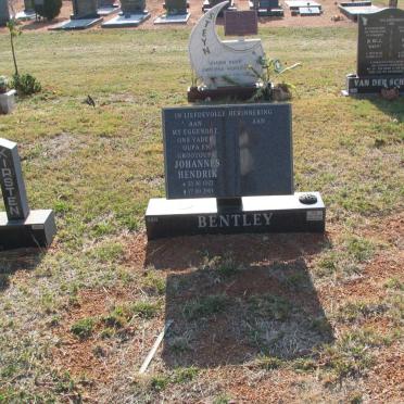 BENTLEY Johannes Hendrik 1922-2001
