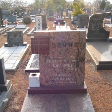 BOUWER Wessel Phillipus Johananes -1994 &amp; Cornelia Hendriena 19?8-1994