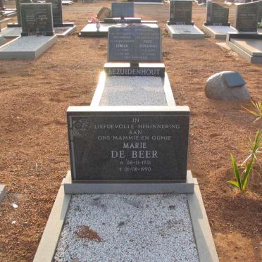 BEER Marie, de 1921-1990