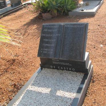 CASTRO Theodorus Cornelius, de 1940-1997