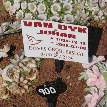 DYK Johan, van 1958-2008