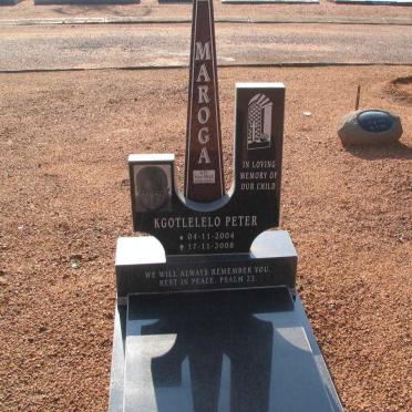 MAROGA Kgotlelelo Peter 2004-2008