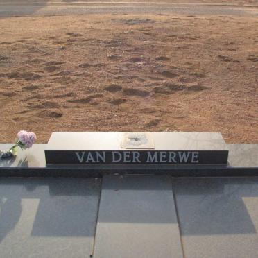 MERWE, van der