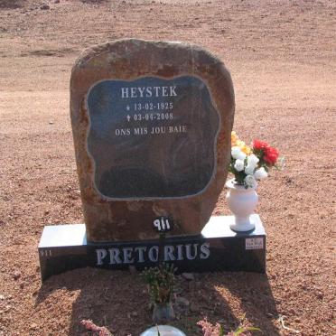 PRETORIUS Heystek 1925-2008