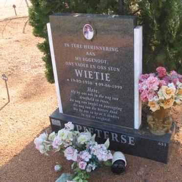 PIETERSE Wietie 1950-1999