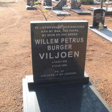 VILJOEN Willem Petrus Burger 1958-1999