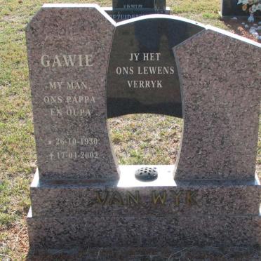 WYK Gawie, van 1930-2002
