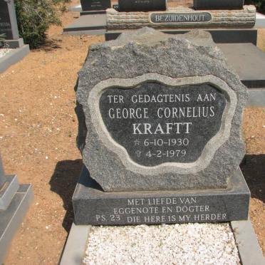 KRAFT George Cornelius 1930-1979