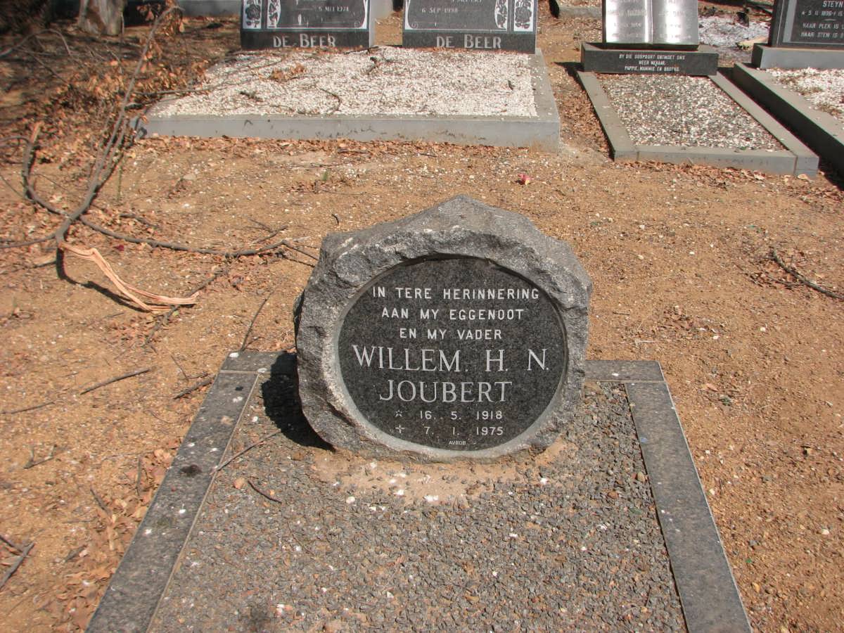 JOUBERT Willem H.N. 1918-1975