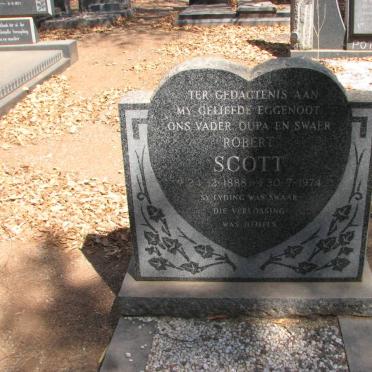 SCOTT Robert 1888-1974