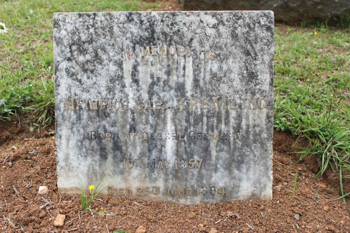 KREMLING Heinrich Karl 1857-1894