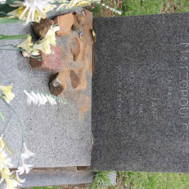 MATZOPOULOS Sybil Jane nee PARNELL 1912-1968