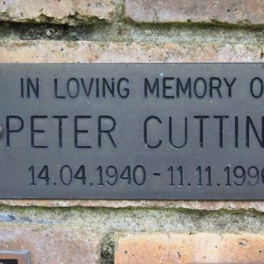CUTTING Peter 1940-1996
