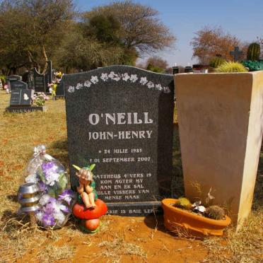 O'NEILL John-Henry 1985-2007