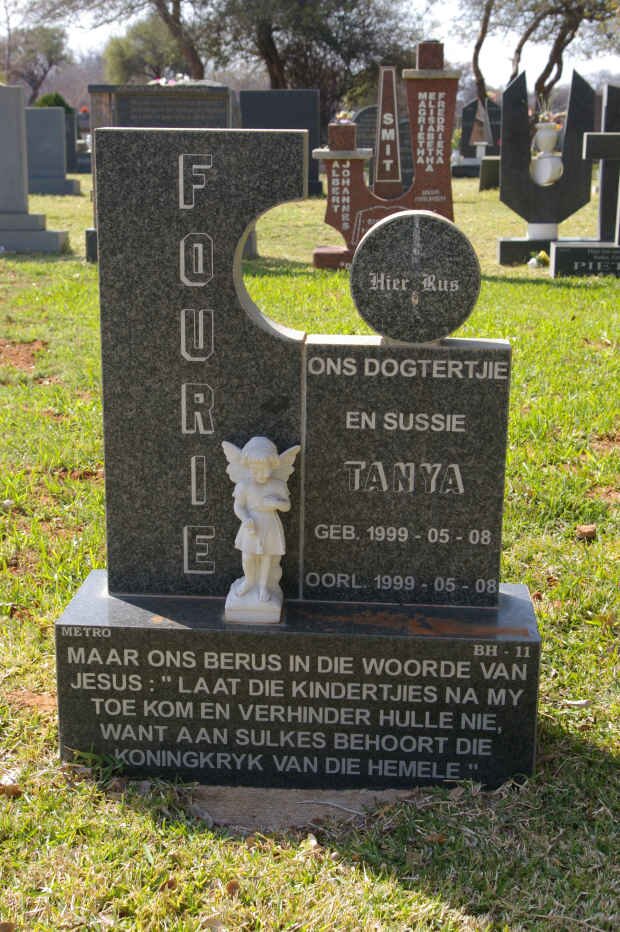 FOURIE Tanya 1999-1999