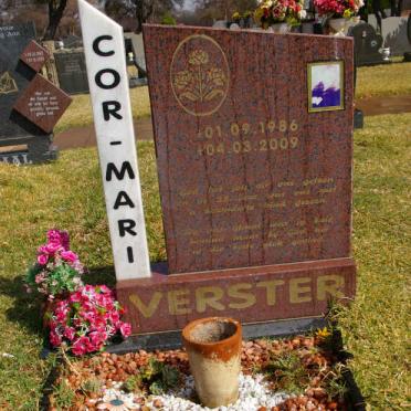 VERSTER Cor Mari 1986-2009