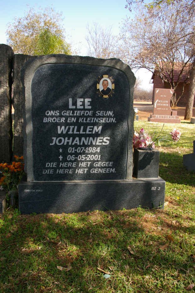 LEE Willem Johannes 1984-2001
