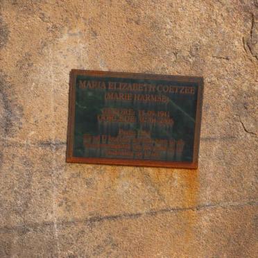 COETZEE Maria Elizabeth nee HARMSE 1941-2006