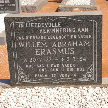 ERASMUS Willem Abraham 1922-1984