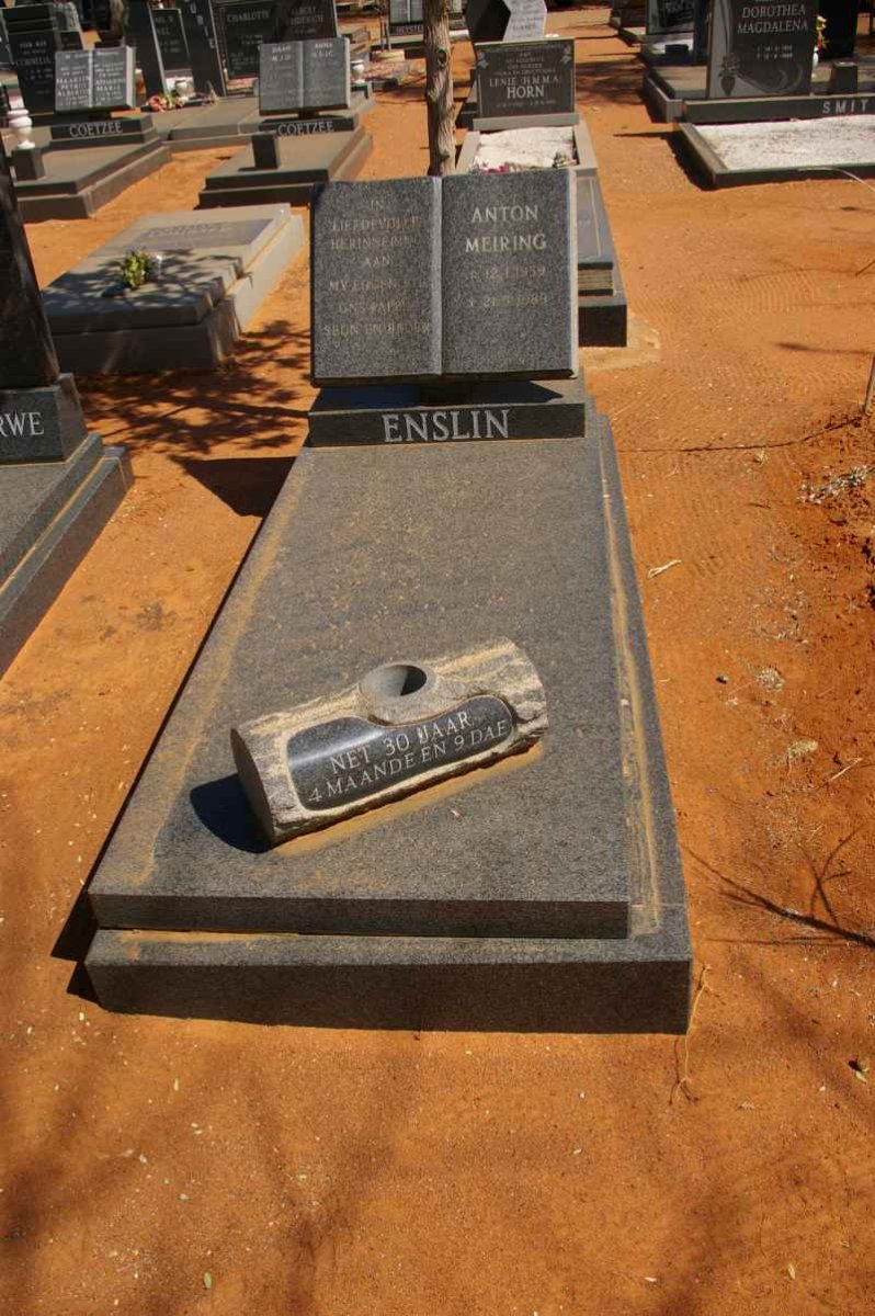 ENSLIN Anton Meiring 1959-1989