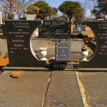 HENNING Johan Christian 1912-1978 &amp; Martha Maria 1924-