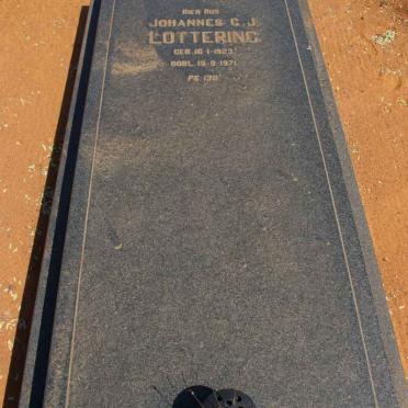 LOTTERING Johannes G.J. 1923-1971