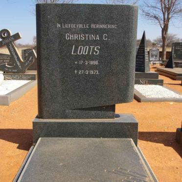 LOOTS Christina C. 1898-1973