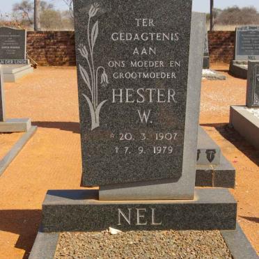 NEL Hester W. 1907-1979
