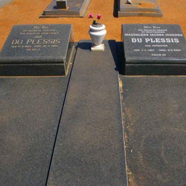 PLESSIS Jan, du 1905-1969 &amp; Magdalena Jacoba Johanna POTGIETER 1907-2003