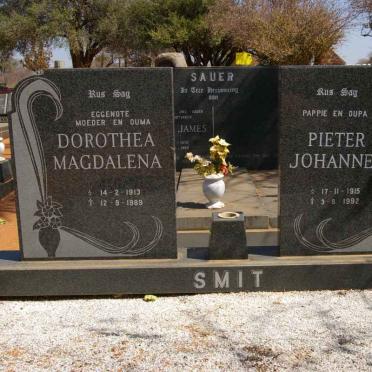 SMIT Pieter Johannes 1915-1992 &amp; Dorothea Magdalena 1919-1989