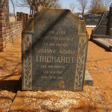 TRICHARDT Susanna Maria nee VAN ROOYEN 1941-1966