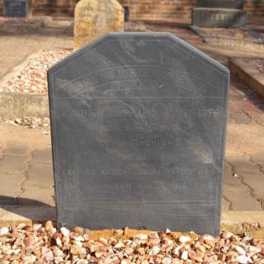 VENTER Andries Gerhardus 1942-1942