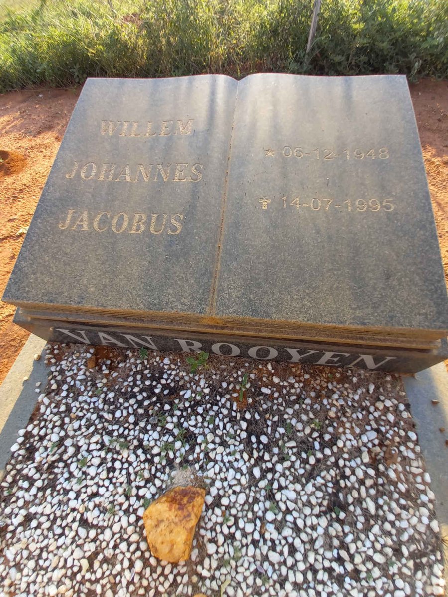 ROOYEN Willem Johannes Jacobus, van 1948-1995