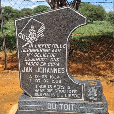TOIT Jan Johannes, du 1934-1996