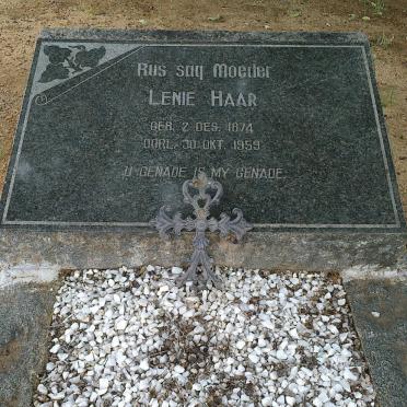 HAAR Lenie 1874-1959