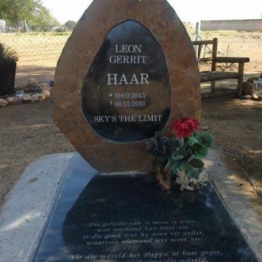 HAAR Leon Gerrit 1945-2010