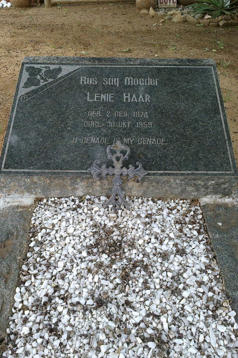 HAAR Lenie 1874-1959