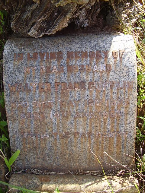 CUFFLIN Walter Frank 1860-1922