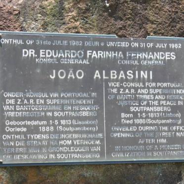 Limpopo, MAKHADO, Albasini Memorial