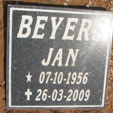 BEYERS Jan 1956-2009