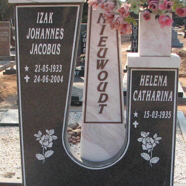 NIEUWOUDT Izak Johannes Jacobus 1933-2004 &amp; Helena Catharina 1935-