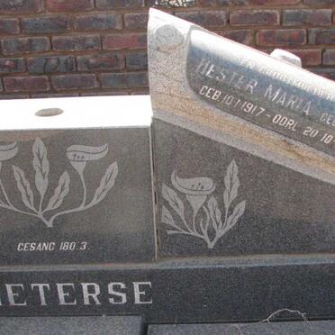 PIETERSE Hester Maria nee RAS 1917-1977