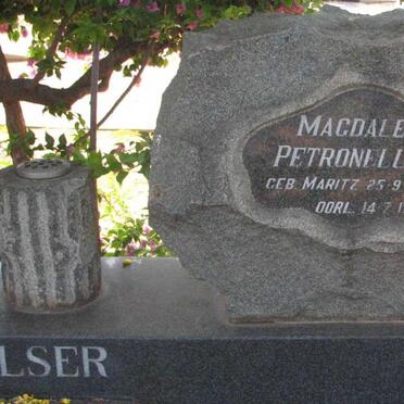 PELSER Magdalena Petronella nee MARITZ 1911-1977