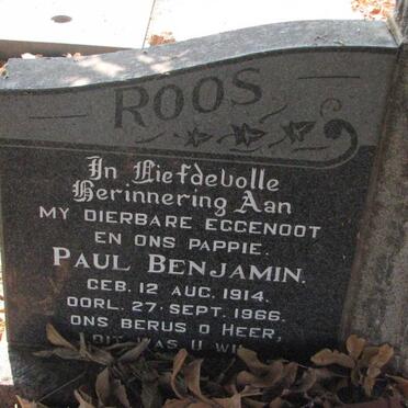 ROOS Paul Benjamin 1914-1966