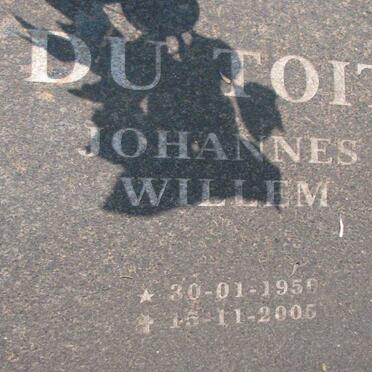 TOIT Johannes Willem, du 1950-2005