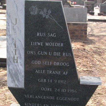 TRUTER  Judith 1912-1986