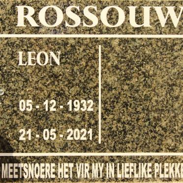 ROSSOUW Leon 1932-2021