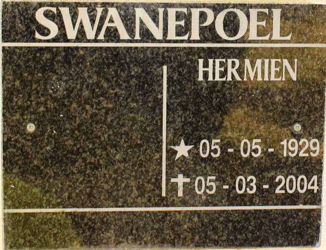 SWANEPOEL Hermien 1929-2004