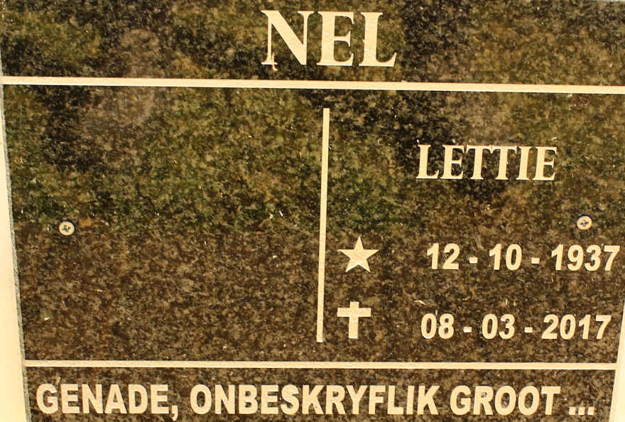 NEL Lettie 1937-2017