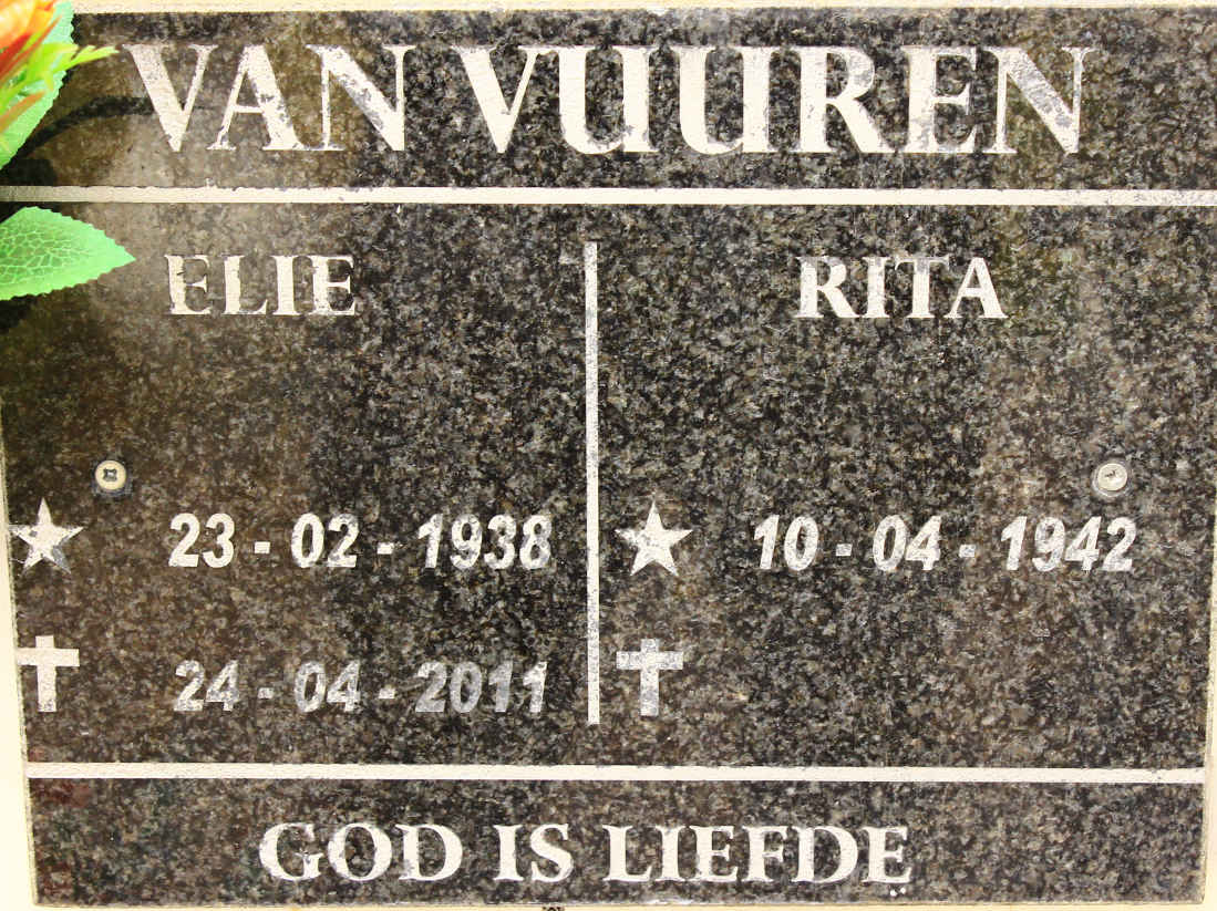 VUUREN Elie, van 1938-2011 &amp; Rita 1942-